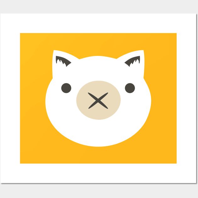 Roadhog Piggy Icon Wall Art by FullmetalV